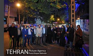 شهردار شب دکتر گیل آبادی با حضور جمعی از بازیگران 11