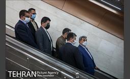 مراسم بهره برداری از ایستگاه های مترو اقدسیه و مرزداران 1