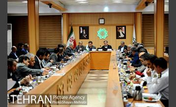 جلسه فصل تابستان شورای مدیریت بحران تهران 1