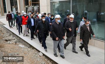 بازدید شهردار تهران از مجموعه شهر آفتاب 50