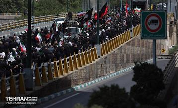 دسته عزاداری دانشگاه امام صادق(ع) در ظهر عاشورا 35