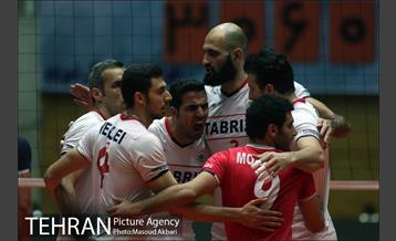 دیدار پارسه تهران و شهرداری تبریز در لیگ برتر والیبال 4