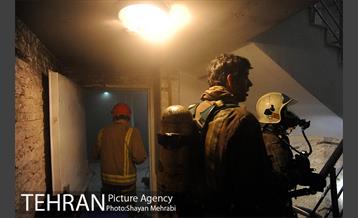 آتش سوزی در ساختمان سینوهه 19