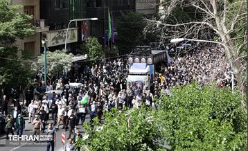 مراسم تشییع پیکر آیت‌الله فاطمی‌نیا 14