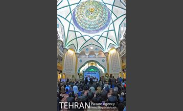 چهلمین روز شهادت شهدای آتش نشان با حضور شهردار تهران 4