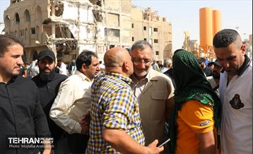 حضور شهردار تهران در کربلای معلی در روز عرفه