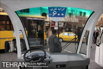 آیین رونمایی و بهره برداری از ناوگان حمل و نقل پاک با حضور دکتر قالیباف 9