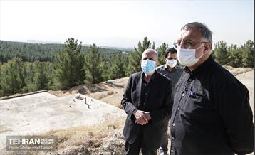 بازدید شهردار تهران از کمربند سبز تهران 8