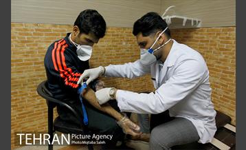 آزمایش و تست تشخیص کرونا ویژه کادر فنی و بازیکنان پرسپولیس  19