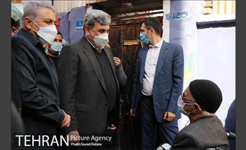 بازدید شهردار تهران از پروژه های مدیریت شهری منطقه 16