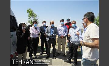 بازدید جمعی از مدافعان سلامت از مجتمع پردازش و دفع آرادکوه 12