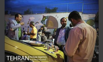 افطاری ساده تاکسی رانی در پایانه سازمان آب 16