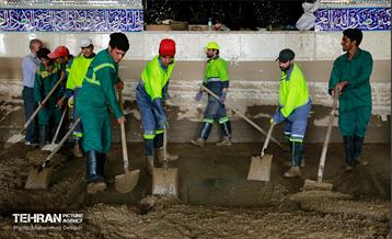 گل روبی و عملیات جست و جوی مفقودین سیل منطقه کن