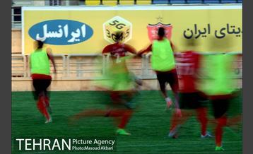 تمرین تیم فوتبال پرسپولیس 6