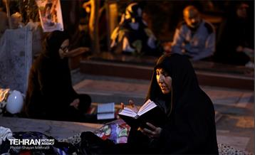 احیای شب بیست‌ویکم ماه رمضان در بهشت زهرا(س) 53