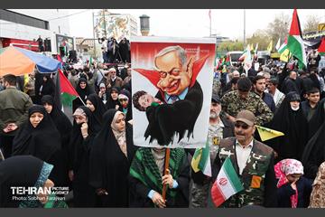راهپیمایی روز جهانی قدس در تهران 9
