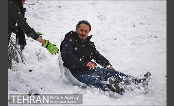 تفریحات برفی در پارک پردیسان تهران 19