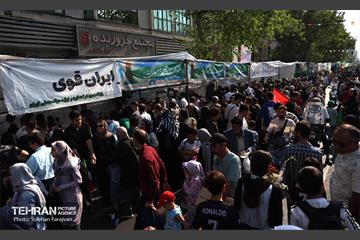 مهمانی ۱۰ کیلومتری عید غدیر در تهران - 3 72