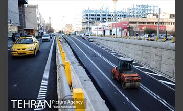 زیرگذر استاد معین قبل از افتتاح 10