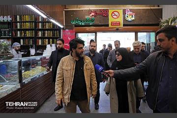 بازدید سخنگوی دولت از بازار میوه و تره‌بار و شهروند جلال آل احمد 65