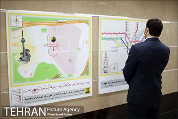 بازدید شهردار تهران از ایستگاه مترو برج میلاد 20