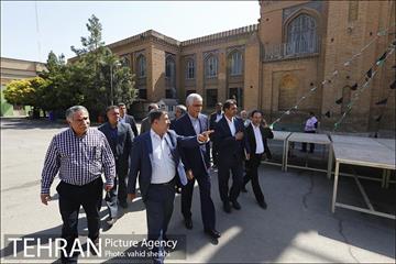 بازدید شهردار تهران از دبیرستان البرز 3