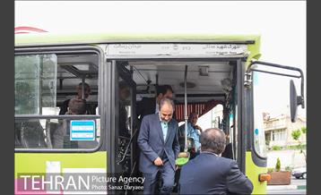 بازدید شهردار تهران از خطوط اتوبوسرانی  36