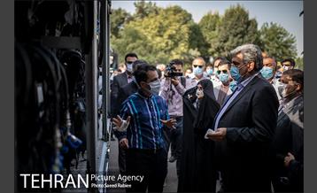 آئین رونمایی از تجهیزات جدید سازمان آتش نشانی شهرتهران  15