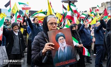 راهپیمایی روز جهانی قدس در تهران