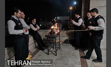 شب یلدای آتشنشانان ایستگاه ۳۶ شهید همتی 15