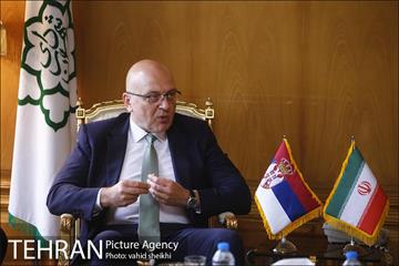 دیدار سرپرست شهرداری تهران با وزیر فرهنگ و رسانه های جمهوری صربستان 10