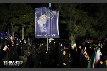 مراسم عزاداری شهادت رهبر انقلاب اسلامی در میدان شهید طهرانی‌مقدم 9