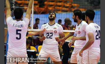دیدار تیم های والیبال ایران و سریلانکا 22