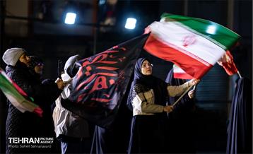 مراسم عزاداری شهادت رهبر انقلاب اسلامی در میدان شهدای هفتم تیر 31