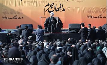 عزاداری شهادت امیرالمومنین (ع) در میدان امام حسین (ع) 65