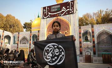 عزاداری شهادت حضرت فاطمه(س) در منطقه 8 4