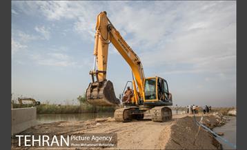ساخت سیل بند در روستای سابله 21