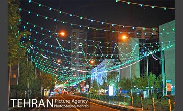 تونل نوری از میدان ونک تا بلوار میرداماد 11