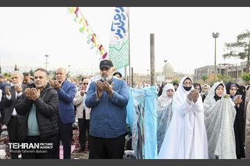 نماز عید سعید فطر در حرم حضرت عبدالعظیم حسنی (ع) 18