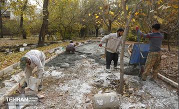 مراحل احداث پروژه ی باغ باهنر 12