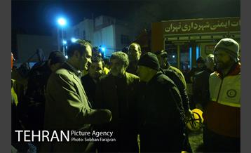 امداد رسانی شبانه در حادثه پلاسکو -2 6