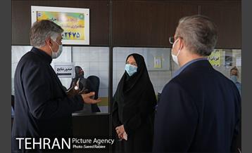 بازدید مدیرکل محیط‌زیست و‌ توسعه پایدار شهرداری تهران از مرکز معاینه فنی نیایش 26