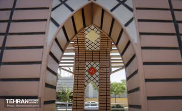 نخستین ایستگاه اتوبوس‌های بی آر تی با معماری ایرانی و اسلامی  4