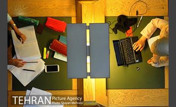 کتابخانه ملی در فصل امتحانات 5