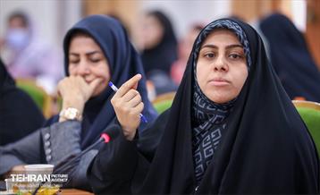 حضور سوده نجفی در منطقه 17