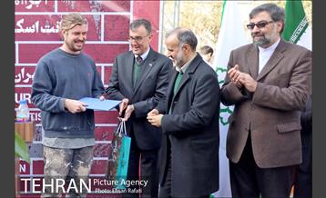 مراسم رونمایی از اثر دیوارنگاری هنرمندان استرالیایی  20