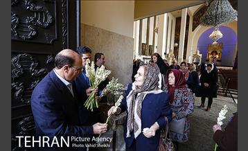 دیدار شهردار منطقه شش از کلیسای سرکیس مقدس