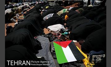 تجمع دانشجویی و مردمی در حمایت از مردم فلسطین 16