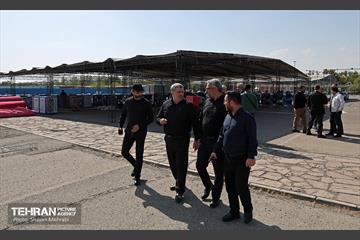 بازدید مدیرعامل سازمان بازنشستگی از زائرسرا بوستان ولایت 13