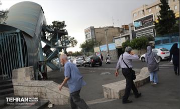 وزرش باد و طوفان در تهران 8